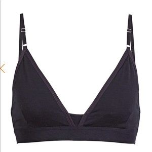 Black Merino Siren Bra